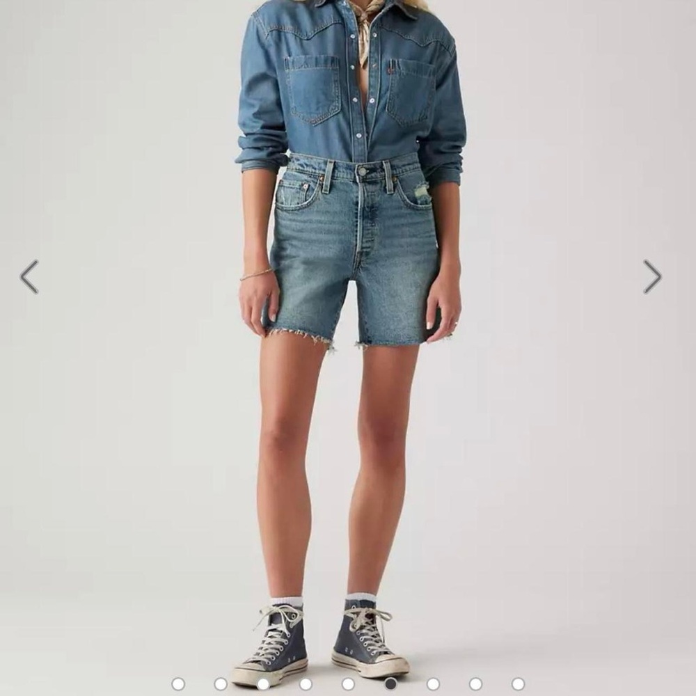 Levi’s 501 mid thigh shorts - Picture 8 of 8